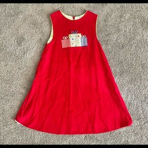 Mary James corduroy Christmas dress
